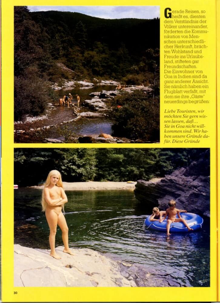 Jung und Frei Nr 34 - Admission Permitted Only in the Nude