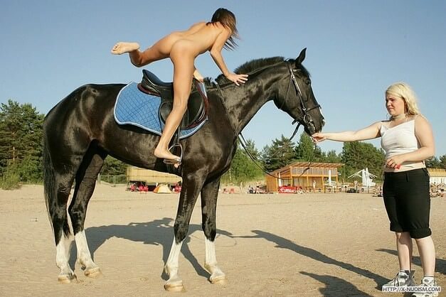 Ride on horseback - Living in harmony with nature as the primary goal of the naturist lifestyle