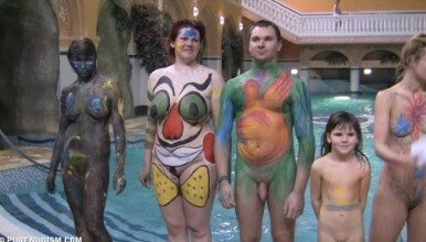 Splashing Water Zone 2 - Nudism strengthens health and self-esteem