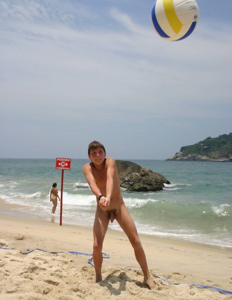 Brazilian val-ball goddess - Seeks harmony with the rhythms of nature and the environment through nudity