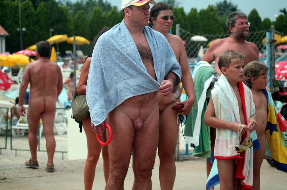 Naturist Pool Resort Exits photos - Nudity in naturism is a way to experience freedom and harmony