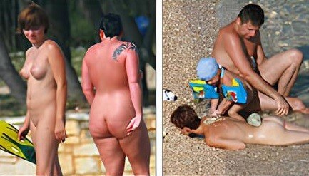Photos from the world of naturism - A person without clothes is closer to nature