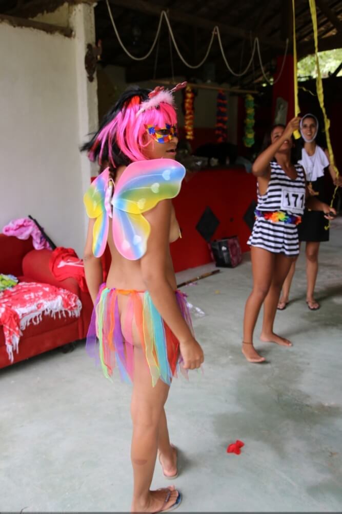 Tropical carnival photo gallery - Nudism is often equated with naturism