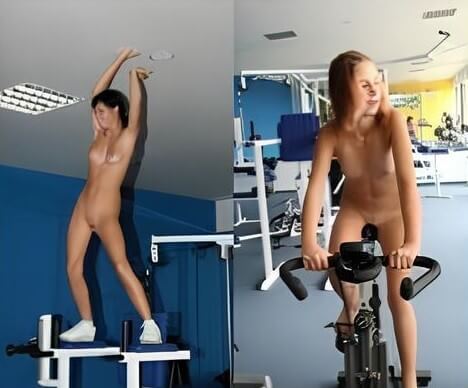 Nudists in the gym pics - Naturism helps break free from body stereotypes