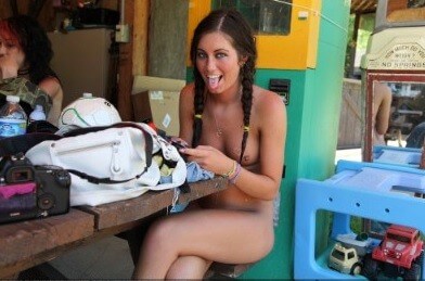 Outdoor Activity Bonanza Big Photo Gallery - Belief in oneself and ones own strengths are important qualities for practitioners of naturism and nudism
