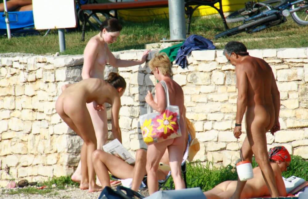 Nude Duet Girls Rail Climb Photo Set - The sacred nature of the nude human form among naturists