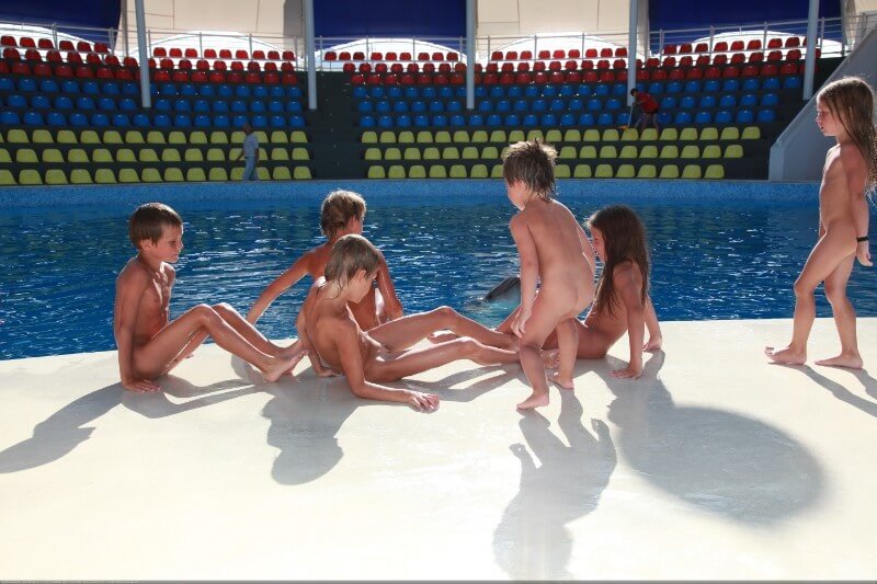 Swimming dolphins photo gallery - Travel and tours incorporating elements of the naturist lifestyle
