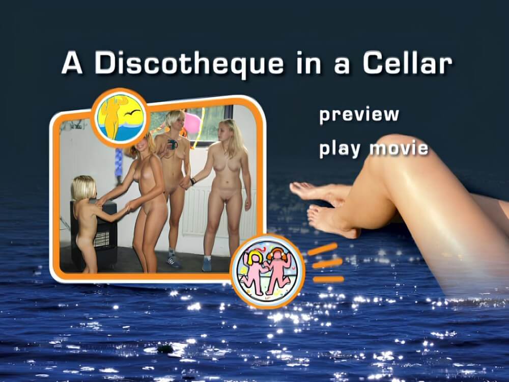 Naturist Freedom: A discotheque in a cellar - Naturism implies a life free of unnecessary problems