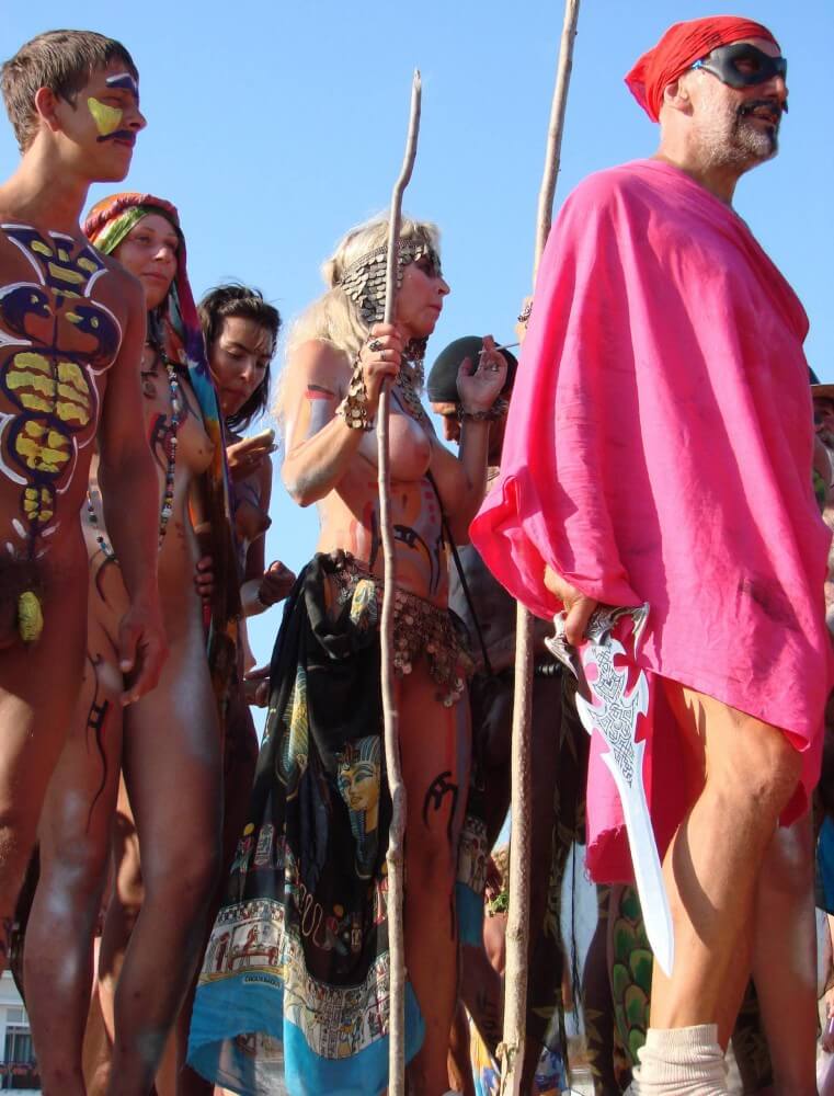 Neptune Day Mountain Top pics - The body is a reflection of inner beauty and harmony in naturism and nudism