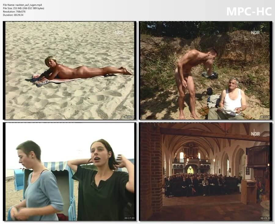 Nudist movie die nackten auf rugen HD - Nudism contributes to the strengthening of psychological health