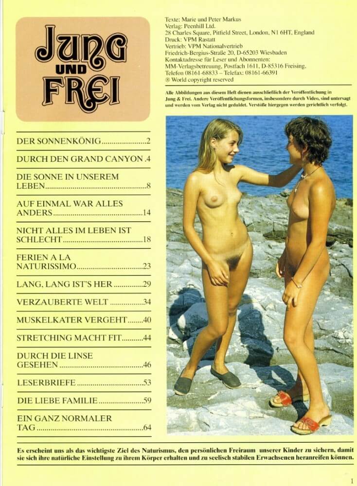 Jung und Frei Nr 76 - A space for those who seek bodily freedom