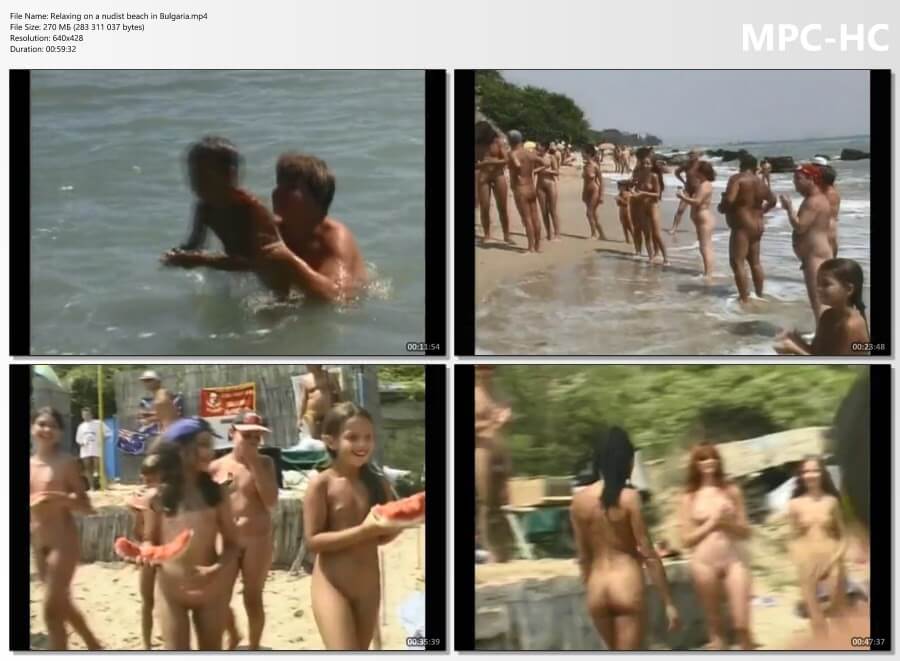 Relaxing on a nudist beach in Bulgaria - Naturism encourages sincerity and honesty regarding the body