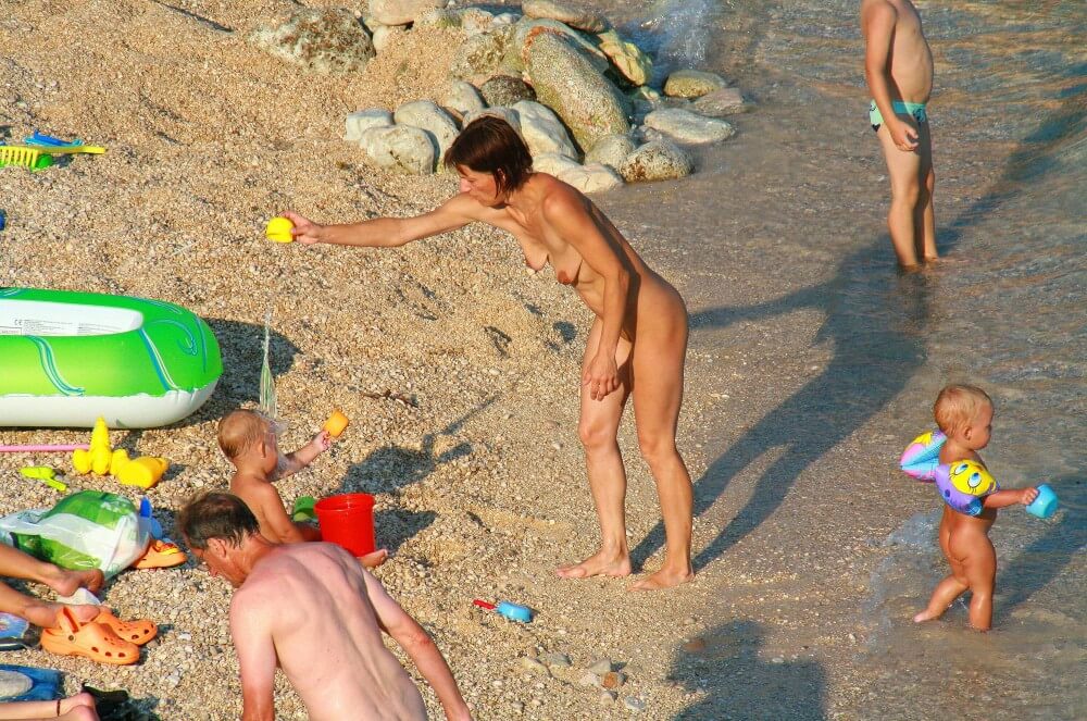 Ula Naturists Beach photo gallery - Nudism as a way to overcome body image issues and stereotypes