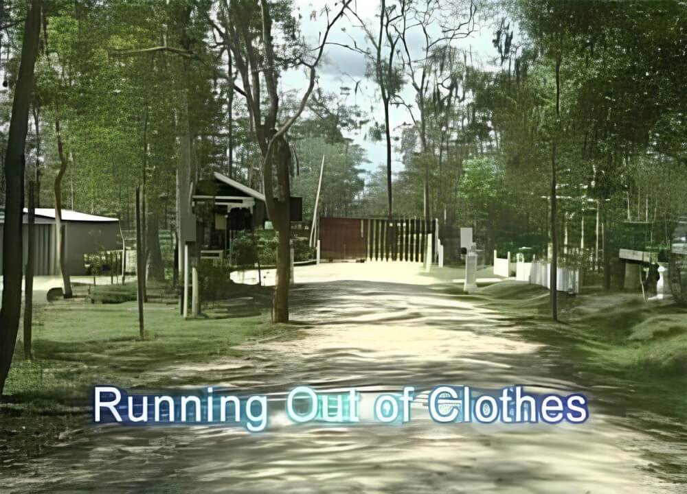 Enature - Running out of clothes - Living with joy and ease is part of the naturist lifestyle