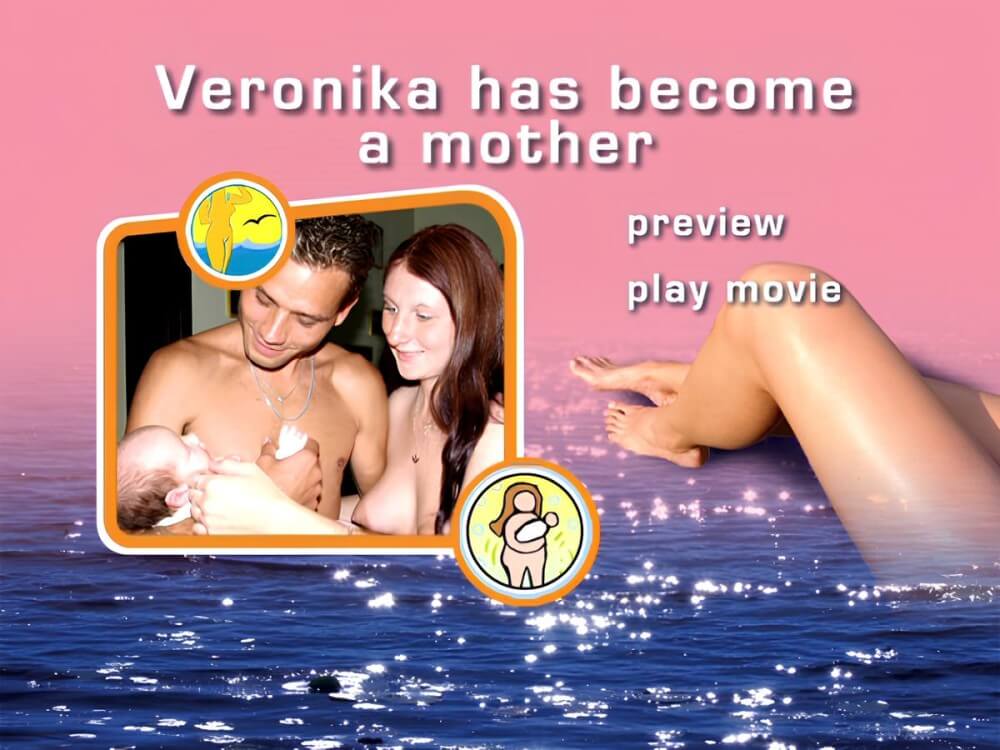 Naturist Freedom: Veronika Has Become a Mother - Nudity helps us better understand ourselves and the world around us