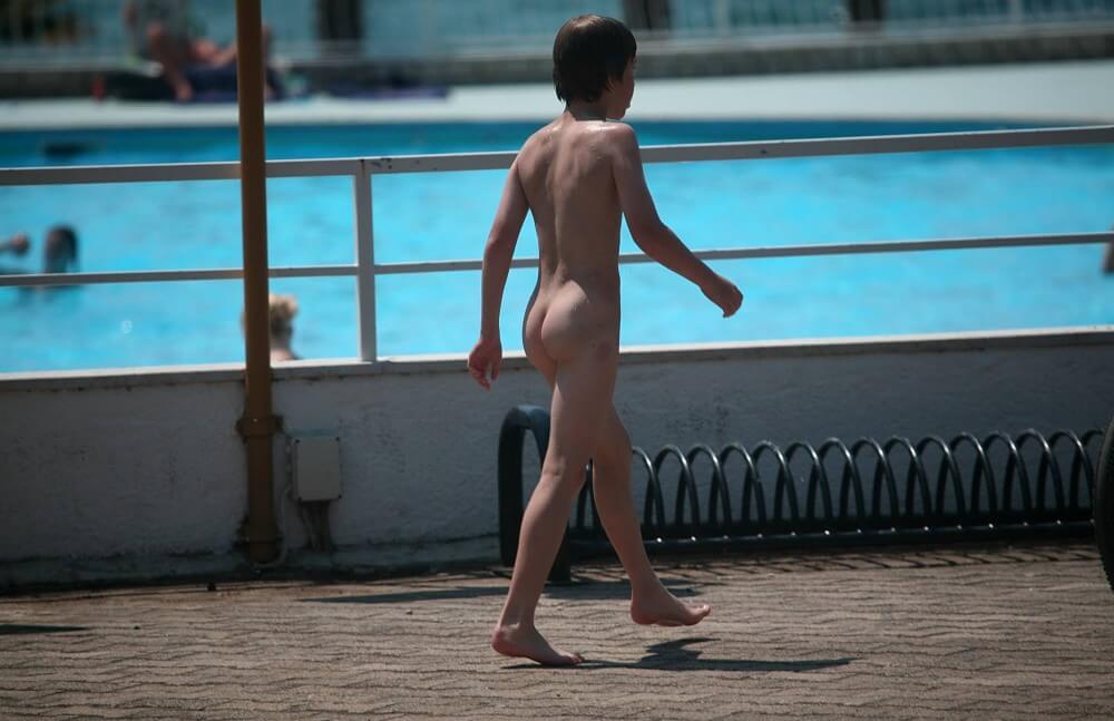 Grassy Patio Nature Hike - Naturism teaches you to accept yourself and others