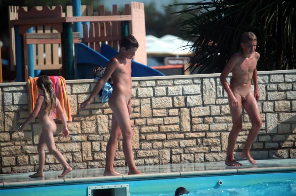 Naturist Pool Assortment photos - The True Golden Age of Naturism