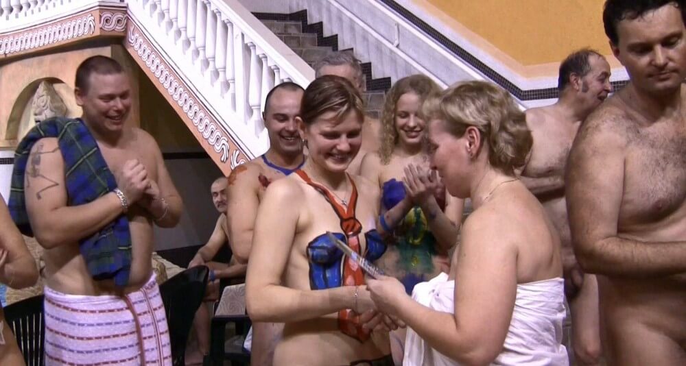 Aqua Nude Relaxation - The entire upper aristocracy practiced nudism
