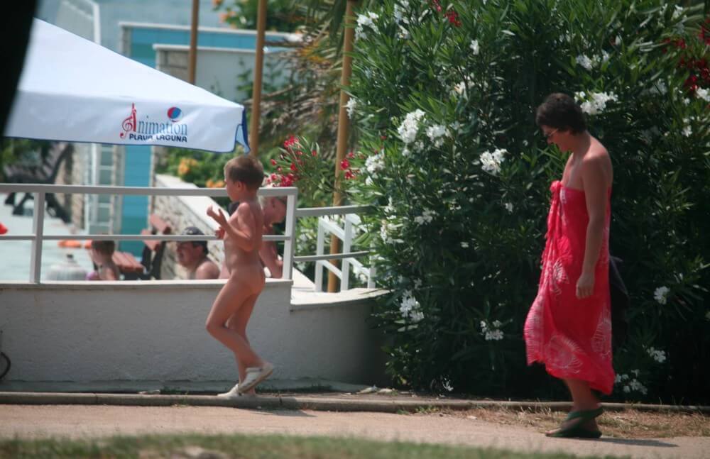 Naturist Pool Walkaround pics - Living freely and naturally is the dream of naturism and nudism advocates