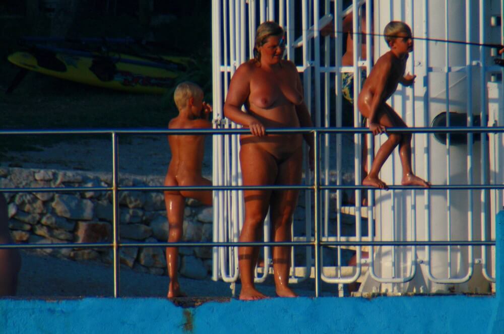 Uka FKK Water Play - Growing up on a nude beach