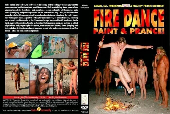 Enture, AWWC – Fire Dance, Paint and Prance! - Growing up on a nudist beach
