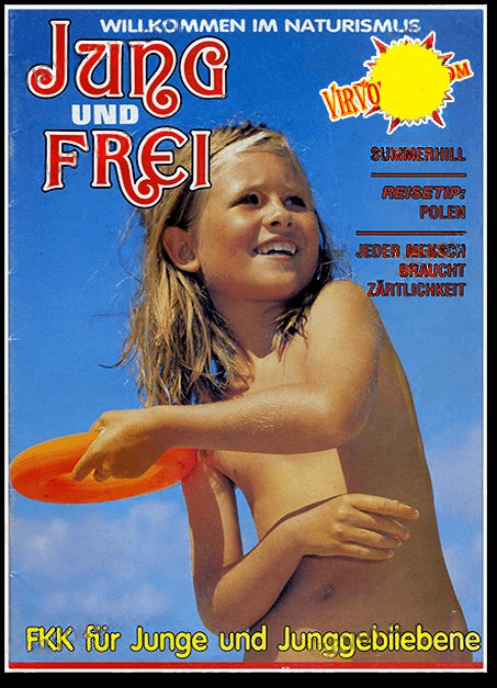 Jung und Frei Nr 65 - Melting under the scorching sun, I sunbathe naked