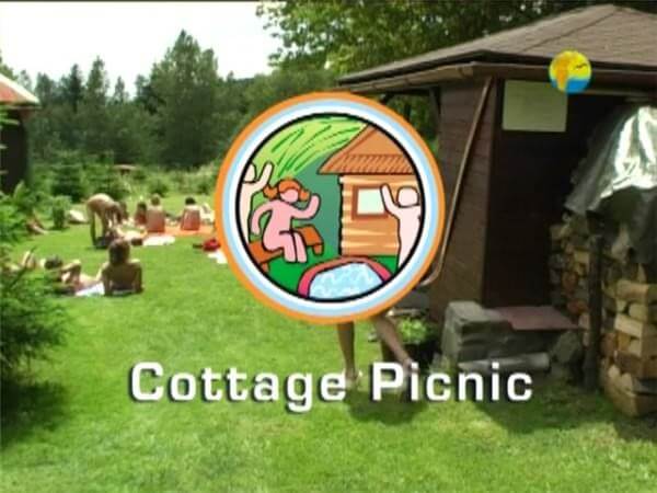 Naturist Freedom: Cottage Picnic DVD - They value respect for nature and the fully naked body