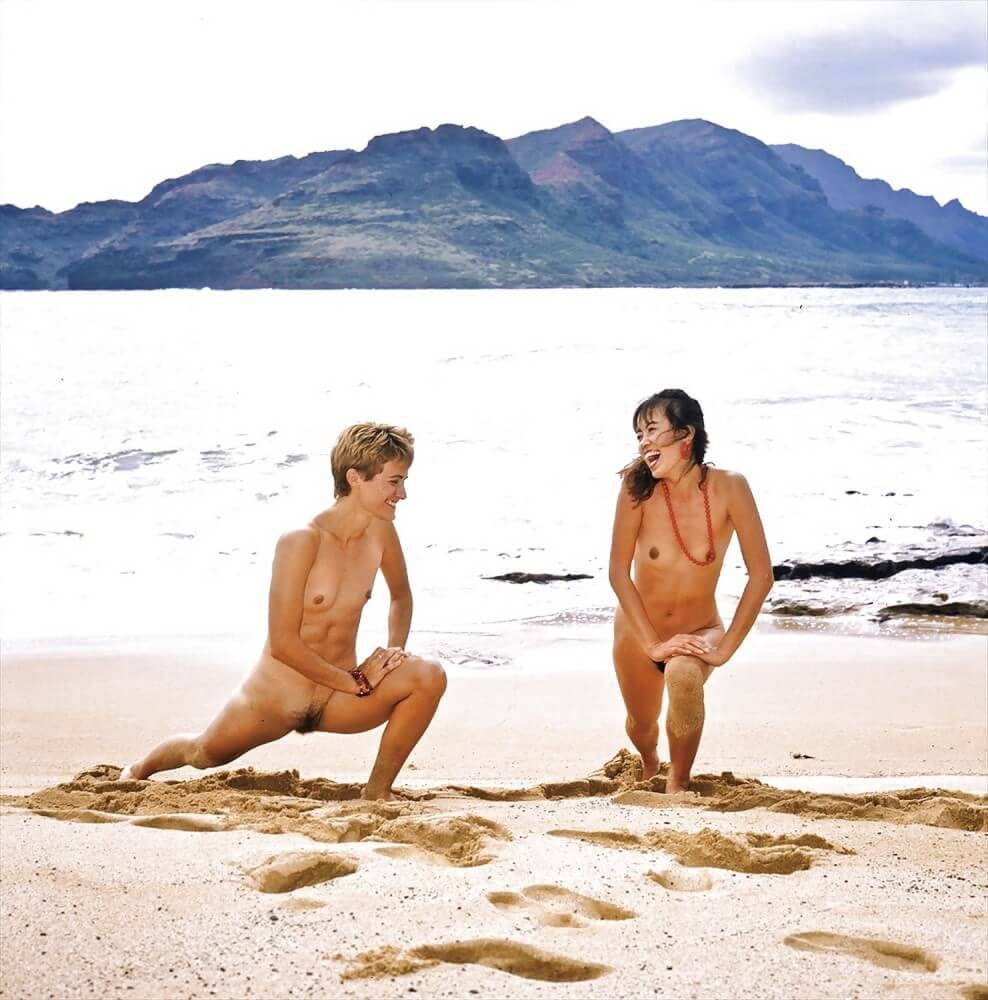 Retro naturism photos - Unrestricted freedom as the core value of nudism