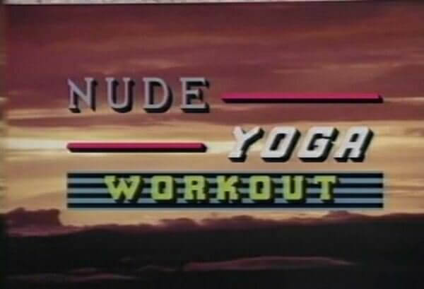 Nude yoga workout retro - Joy and pleasure are part of the nudist experience