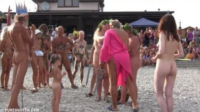 Cool Day At The Beach 4 - Love for oneself and the environment are important values in naturism and nudism