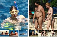 Naturism photo gallery # 48 - Naturism encourages sincerity and honesty regarding the body