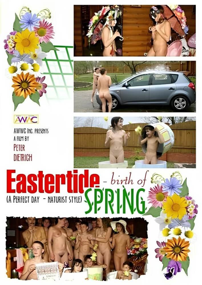 AWWC, Enature - Eastertide Birth Of Spring video - Naturism helps overcome fears and insecurities