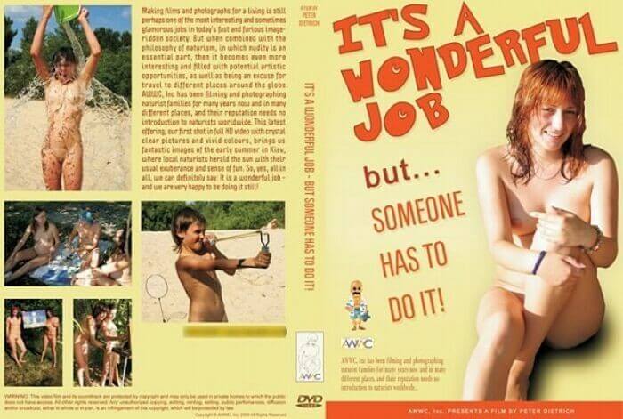 Enature, AWWC – Its A Wonderful Job – But Someone Has To Do It! - People come together in unity with nature to take off their clothes