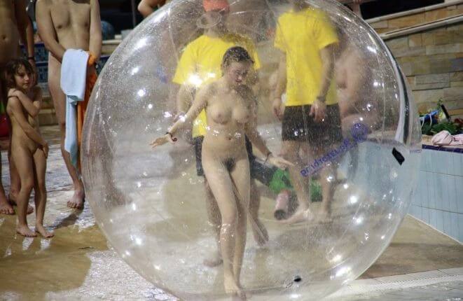 Holiday in the pool photos - Nudism and naturism as a philosophy of life based on respect and acceptance