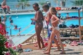 Water Locations Photo Set 13 - Nudists relax beautifully—a sight to behold