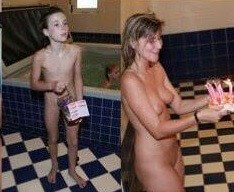 Naturists celebrates birthday photos - Nudity is a part of life without shame or fear
