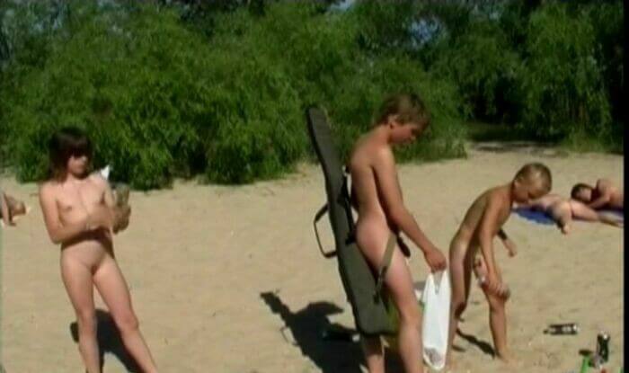 Enature video - Naked Shoot Out - Only nudism and nothing else