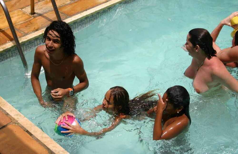 Brazilian Near Pool Profile pics - A nudist promotes tolerance and respect for others
