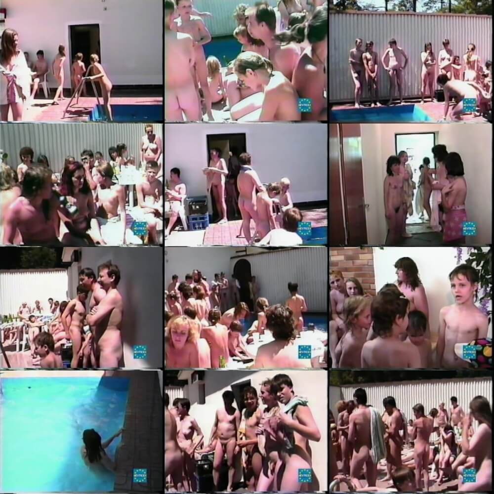 EVFKK - Naked in the Cabana - Nudity as part of a life free from shame and fear of ones own nakedness
