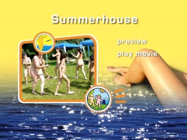 Naturist Freedom: Summer house DVD - It helps people understand that the naked body is not an object to be judged