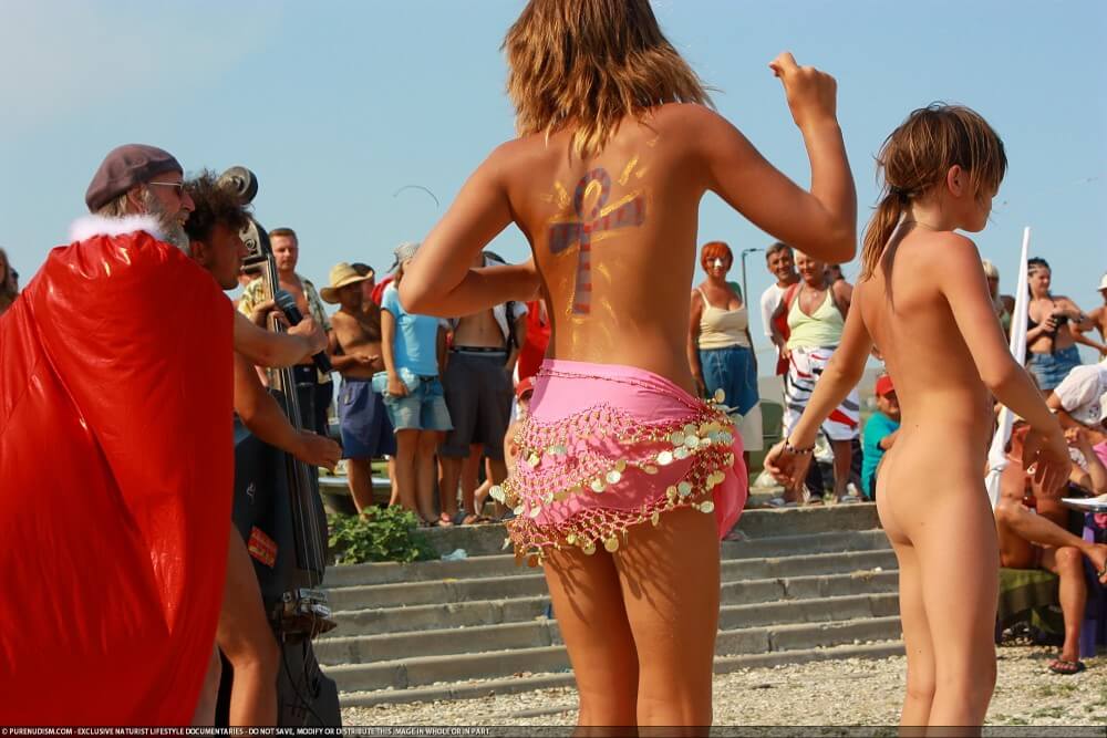 Colorful Carnival Dancing photos - Naturism and nudism are a philosophy of respect