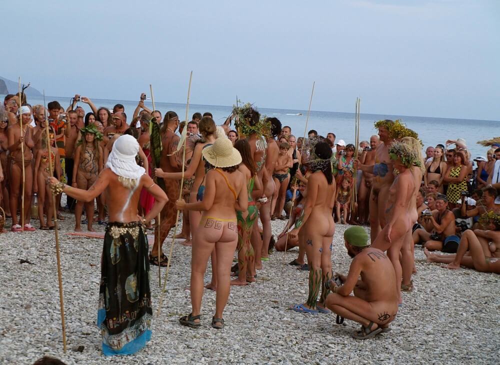 Naturist Party Mega Bash pics - A love for the sun and fresh air are important values for naturists