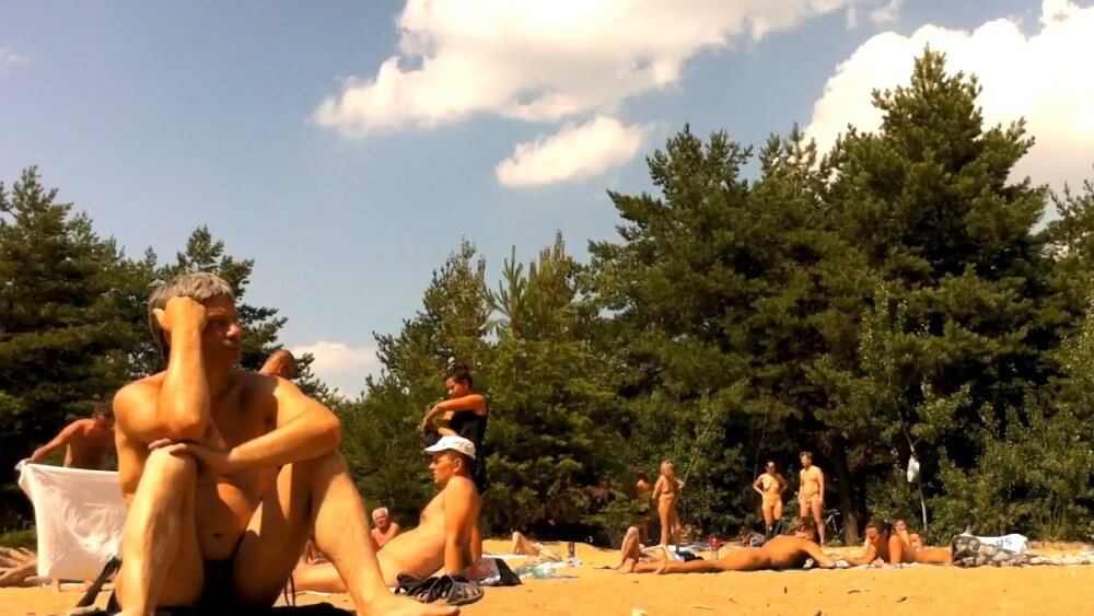 Nudist camping in the forest video HD - At the heart of nudism lies the idea of equality and respect for oneself and others